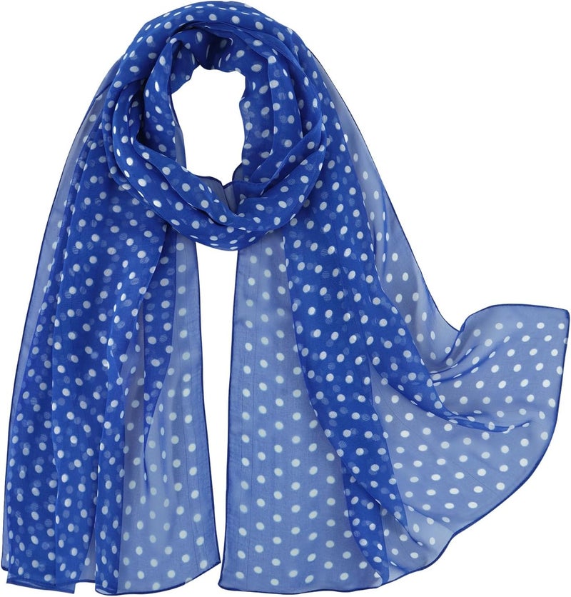 E-Clover Herebuy - Unique Women's Floral Scarves: Chiffon Flowers & Birds Printed Scarf - Image 1